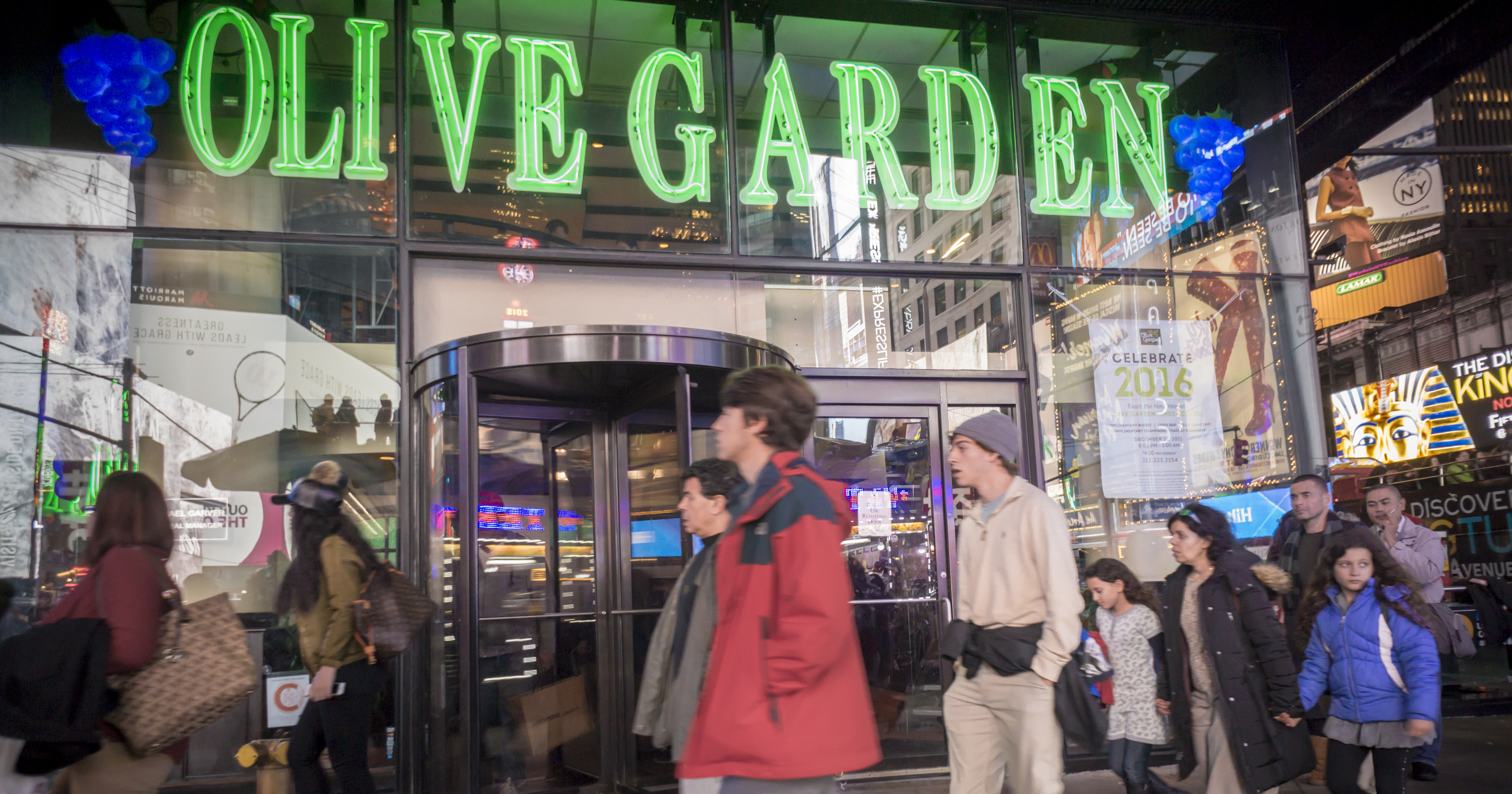 Olive Garden restaurant in New York