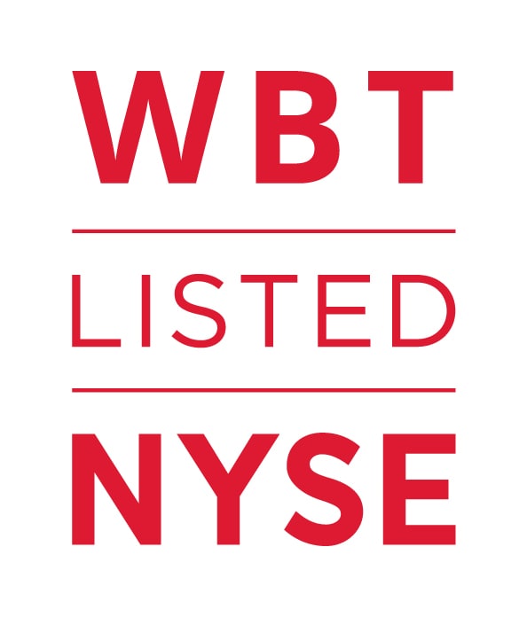 WBT-Listed-NYSE_RedCMYK