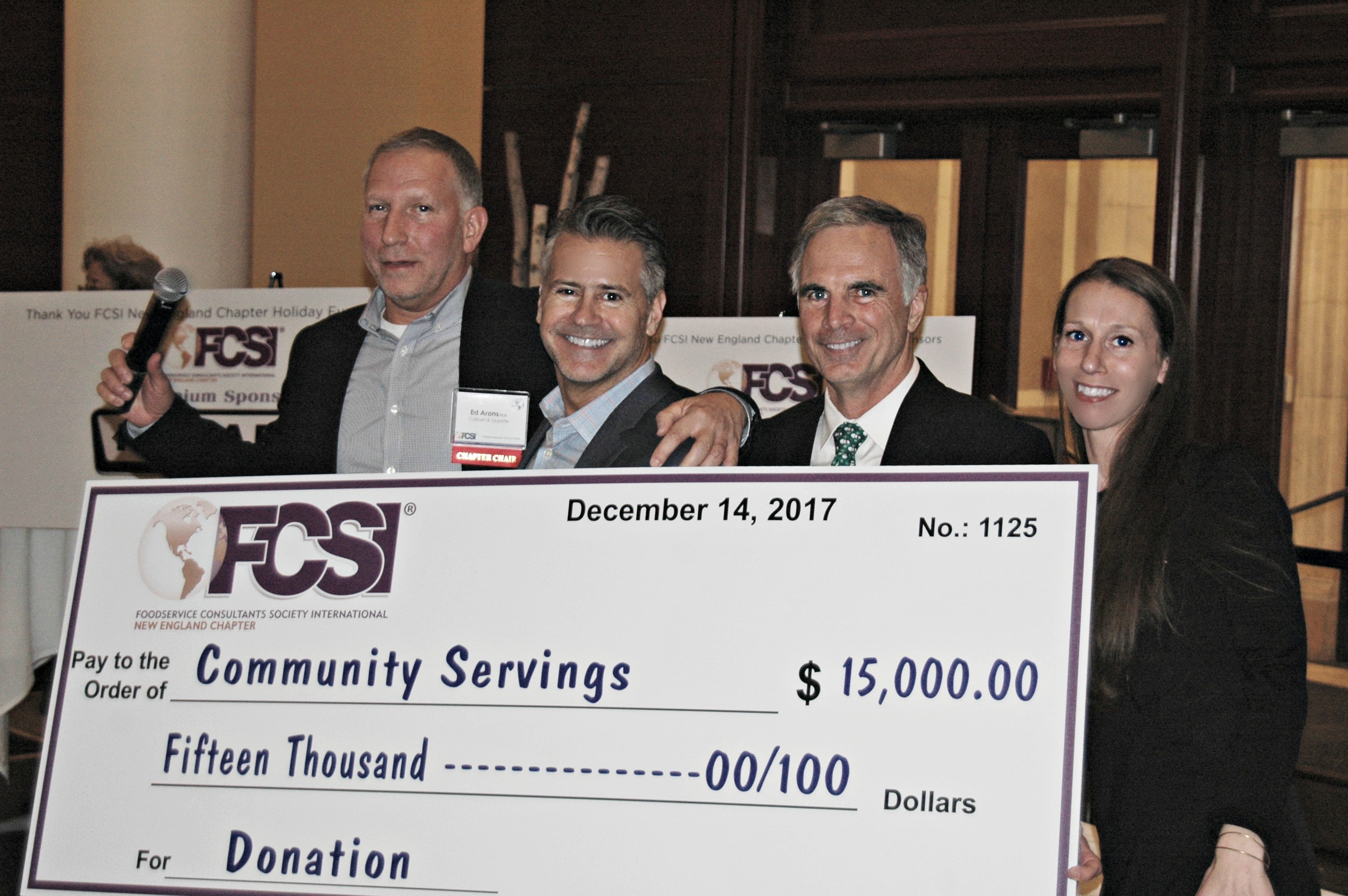FCSI Northeast Donation to Community Servings_2017