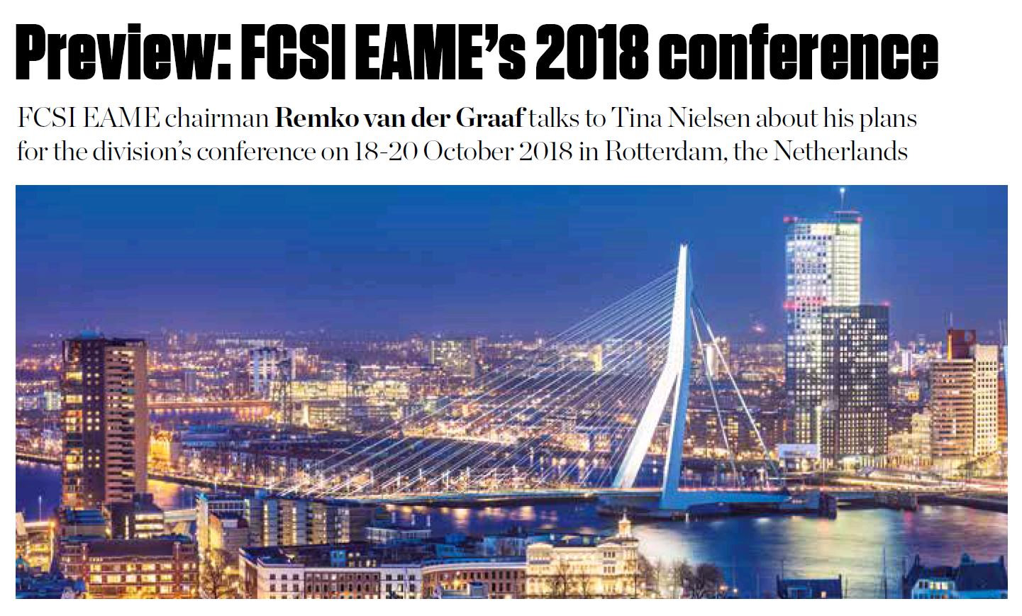 FCSI EAME Conference