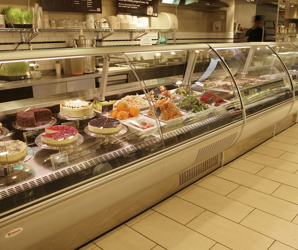 Nelson can design bespoke display equipment for food to go operations
