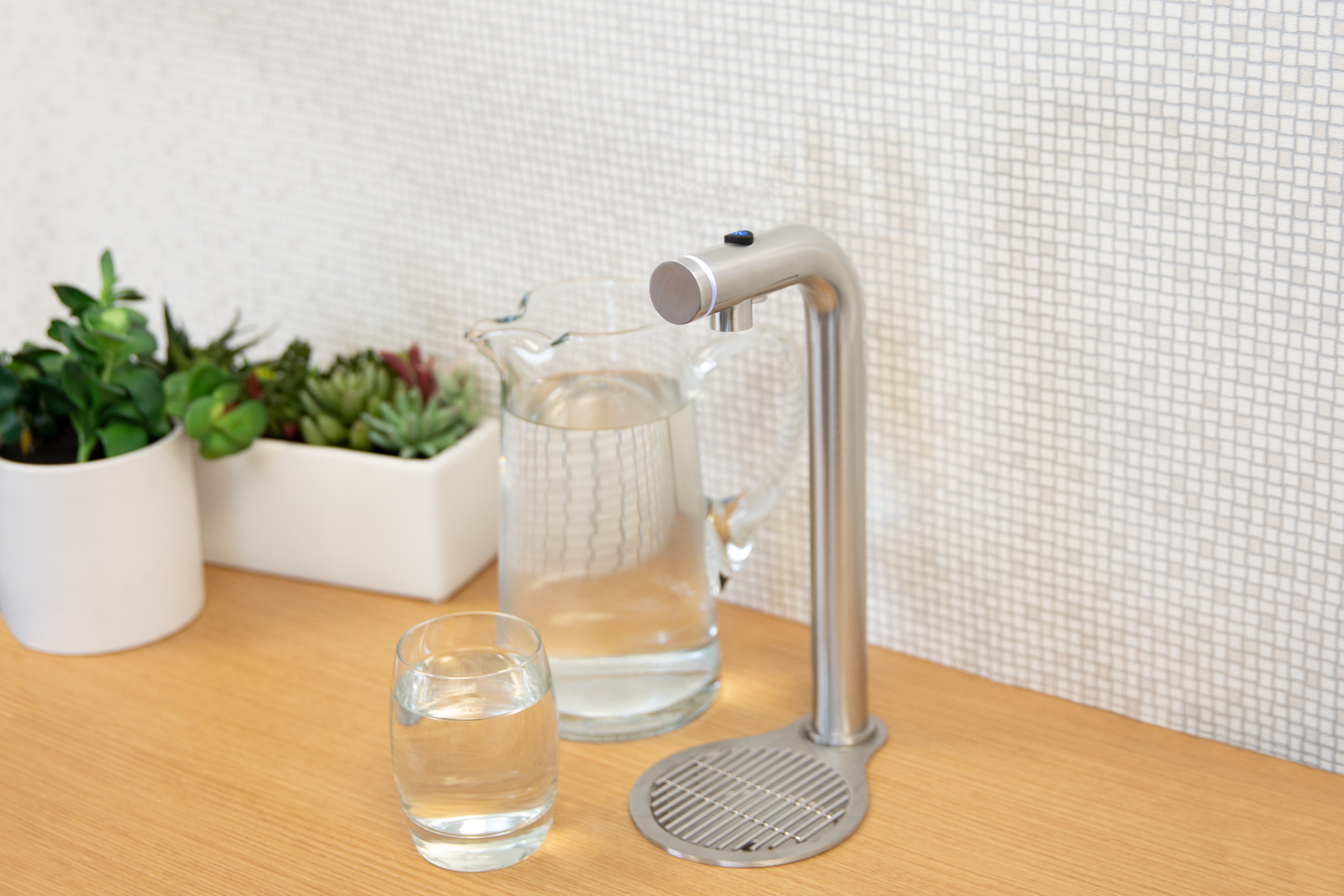 Distributeur D'eau MARCO FRIIA FONT 2 BOUTONS - Argenté, Neuf, Pour Système Marco UC3