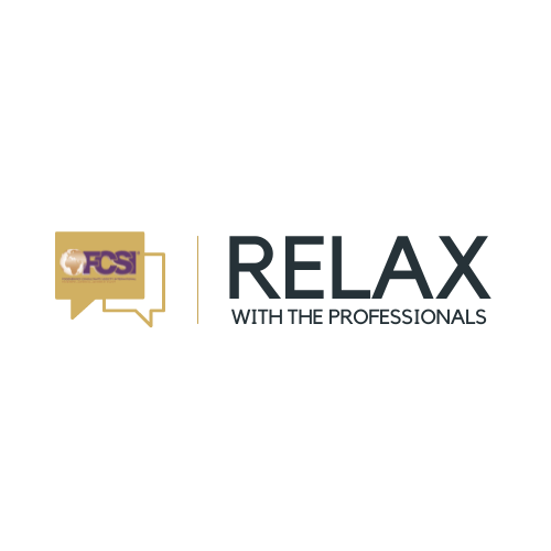 Relax with the professionals logo transparant