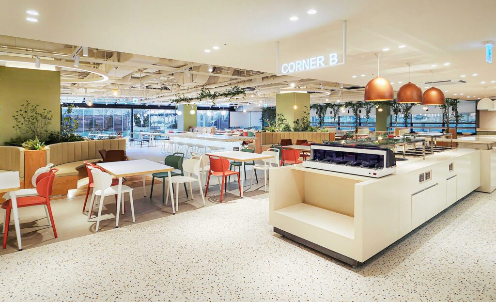 Corporate dining in South Korea: high efficiency, high quality